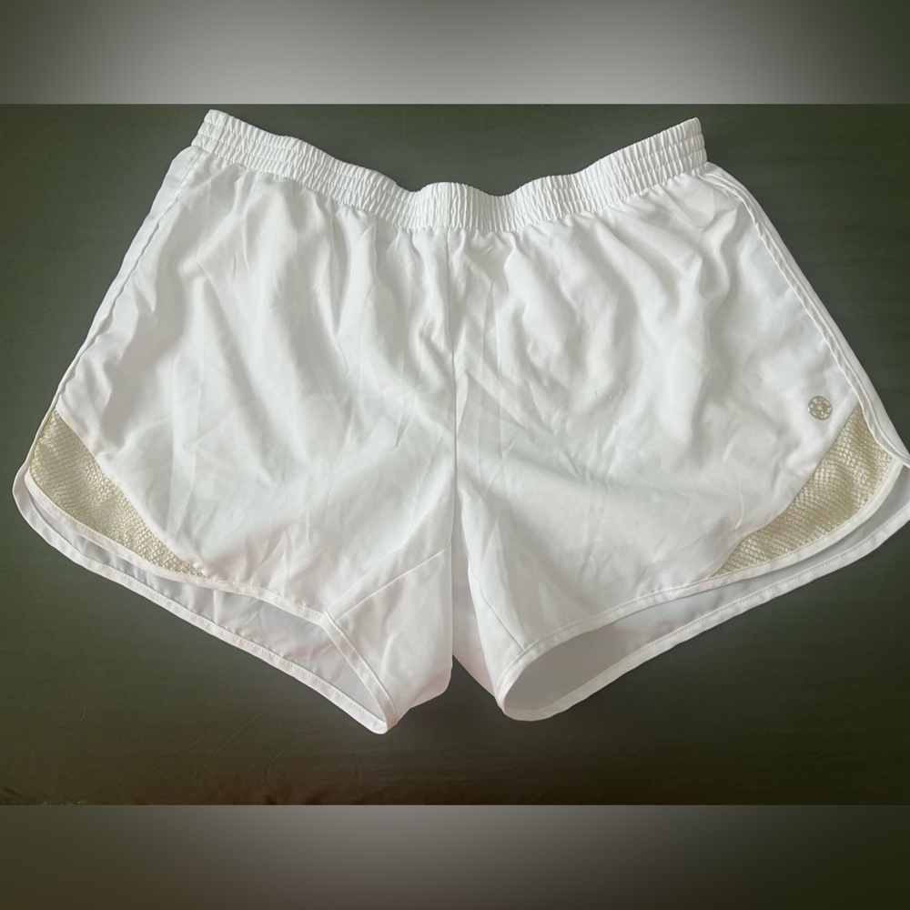 Lilly Pulitzer White Athletic Shorts